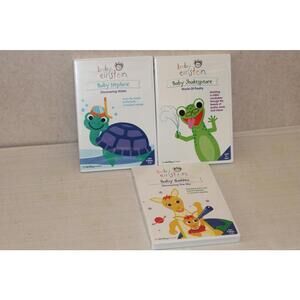 Baby Einstein DVDs Baby Galieo and Baby Shakespeare Plus Bonus Baby Newton